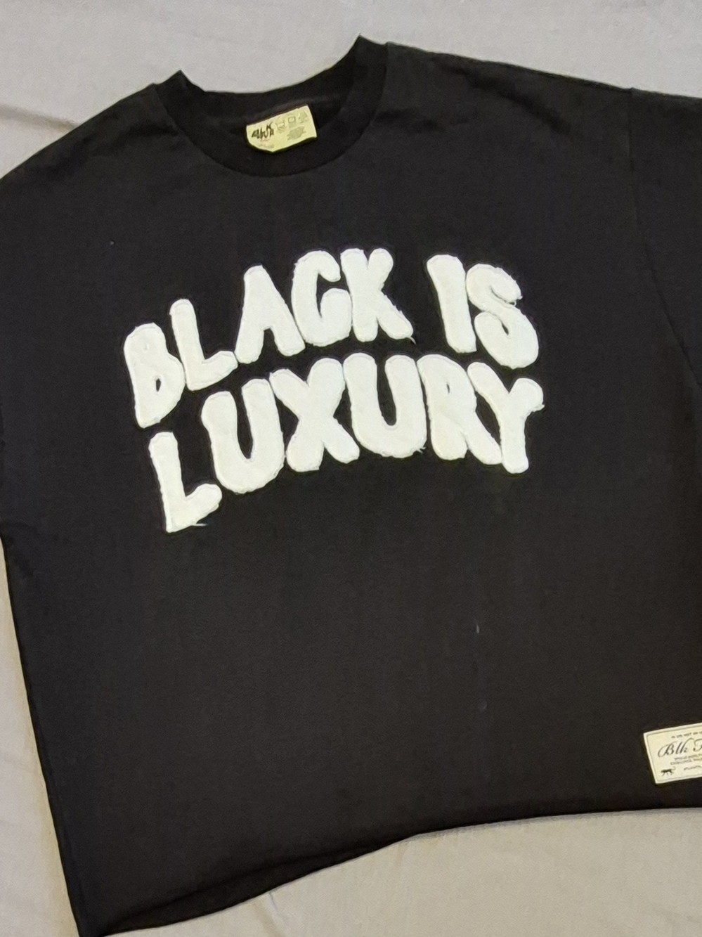 BLK FRVR Black 'Black Is Luxury' Graphic T-Shirt - XL